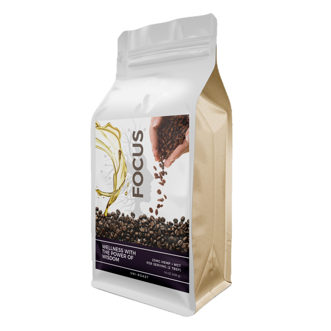 GreenTree Naturals Premium Focus Coffee 25 MG Hemp per Cup - GreenTree Natural Wellness Center 